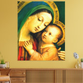 Unsere Dame des guten Rechtsbeistands Leinwanddruck (Insitu (Wohnzimmer))