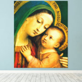 Unsere Dame des guten Rechtsbeistands Leinwanddruck (Insitu (Holzboden))