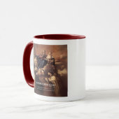 Unsere Dame des Karmel-Gebets Tasse (Vorderseite Links)