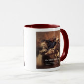 Unsere Dame des Karmel-Gebets Tasse (VorderseiteRechts)