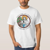 Unsere Dame des katholische Kirchen-T - Shirt (Vorderseite)