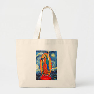 Unsere Dame des KettleBells Jumbo Stoffbeutel