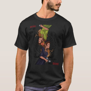 Unsere Dame des klassischen Untergrund-T - Shirt