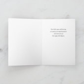 Unsere Dame des Rosenkranzes, der Frieden und die  Karte (Innenseite)