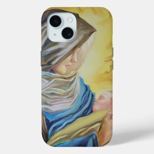 Unsere Dame des Schweigens hält das Baby Jesus Case-Mate iPhone Hülle