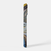 Unsere Dame des Schweigens hält das Baby Jesus iPhone 15 Hülle (Rechte Seite)