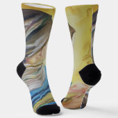 Unsere Dame des Schweigens hält das Baby Jesus Socken (Gewinkelt)