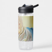 Unsere Dame des Schweigens hält das Baby Jesus Trinkflasche (Links)