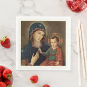 Unsere Dame des Trostes Jungfrau Mary Jesus Serviette (Beispiel)
