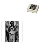 Unsere Dame des Zeichens Gummistempel (Stempel)