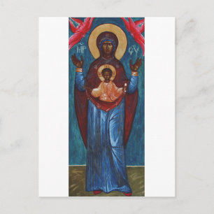 Unsere Dame des Zeichens Postkarte