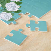 Unsere Dame Fatima und weiße Rosen Puzzle (Seite)