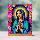 Unsere Dame Guadalupe, die Jungfrau Maria Niedlich Acrylschild (Neutral)