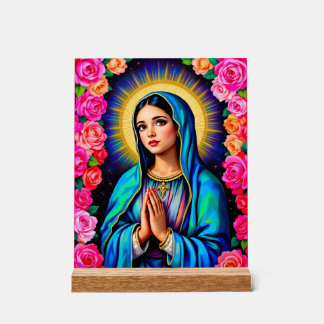 Unsere Dame Guadalupe, die Jungfrau Maria Niedlich Acrylschild