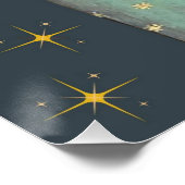 Unsere Dame Guadalupe Jungfrau Mary Glossy Poster (Ecke)