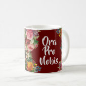 Unsere Dame Guadalupe Jungfrau Mary Katholic Lace Kaffeetasse (VorderseiteRechts)