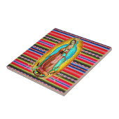 Unsere Dame Guadalupe Jungfrau Mary Zarape Katholi Fliese (Seite)
