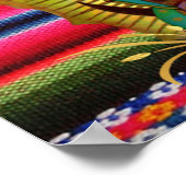 Unsere Dame Guadalupe Jungfrau Mary Zarape Katholi Poster (Ecke)