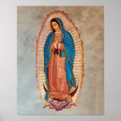 Unsere Dame Guadalupe La Morenita Poster (Vorne)