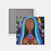Unsere Dame Guadalupe Magnet (Vorderseite/Rückseite)