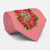 Unsere Dame Guadalupe Neck Tie Krawatte (Gerollt)