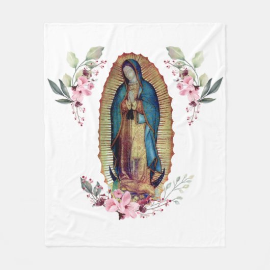 Unsere Dame Guadalupe, Nuestra Señora de Guadalupe Fleecedecke (Vorderseite)