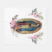 Unsere Dame Guadalupe, Nuestra Señora de Guadalupe Fleecedecke (Vorderseite (Horizontal))