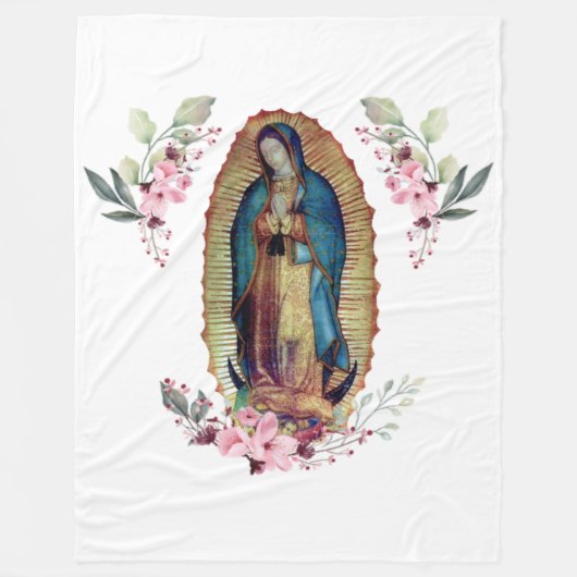 Unsere Dame Guadalupe, Nuestra Señora de Guadalupe Fleecedecke (Vorderseite)