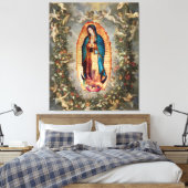 Unsere Dame Guadalupe, Nuestra Señora de Guadalupe Leinwanddruck (Insitu (Schlafzimmer))