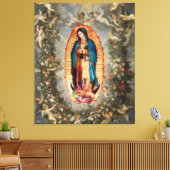 Unsere Dame Guadalupe, Nuestra Señora de Guadalupe Leinwanddruck (Insitu (Wohnzimmer))