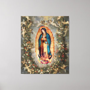 Unsere Dame Guadalupe, Nuestra Señora de Guadalupe Leinwanddruck