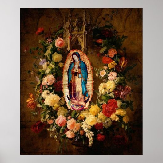 Unsere Dame Guadalupe, Nuestra Señora de Guadalupe Poster (Vorne)