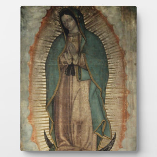 Unsere Dame Guadalupe Original Bild gesegnet Jungf Fotoplatte