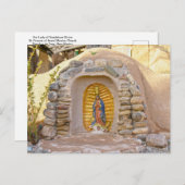 Unsere Dame Guadalupe, Ranchos De Taos, New Mexico Postkarte (Vorne/Hinten)