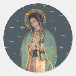 Unsere Dame Guadalupe Rundsticker Sheets Runder Aufkleber