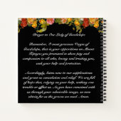 Unsere Dame Guadalupe Santa Maria Spanische Jungfr Notizblock (Rückseite)