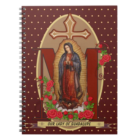 Unsere Dame Guadalupe Santa Maria Spanische Jungfr Notizblock (Vorderseite)