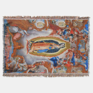 Unsere Dame Guadalupe Visions Juan Diego Blanket Decke