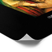 Unsere Dame guten Ratgebers betet bitte für uns ! Poster (Ecke)