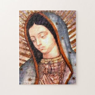 Unsere Dame im Puzzle von Guadalupe