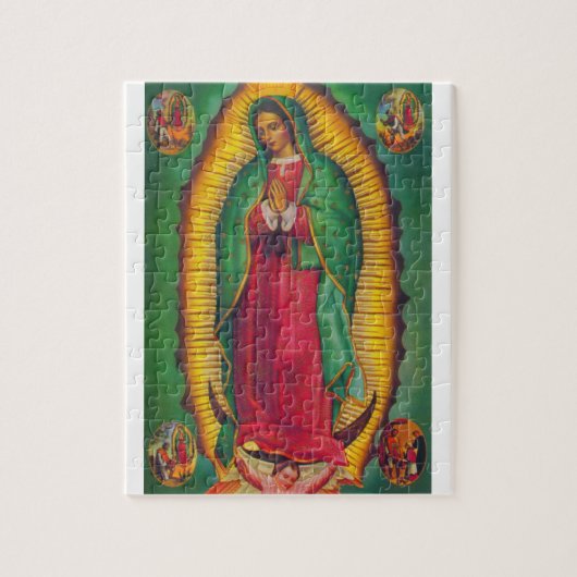 Unsere Dame im Puzzle von Guadalupe (Vertikal)
