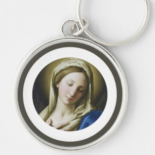 Unsere Dame, Jungfrau Mary, Madonna Keyring Schlüsselanhänger