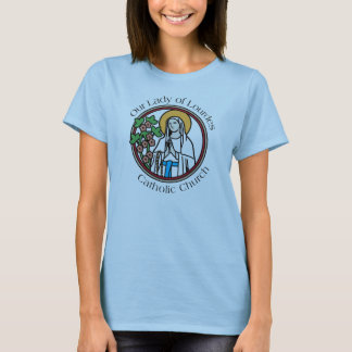 Unsere Dame katholischer Kirche Lourdes - T - T-Shirt