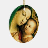 unsere Dame Keramik Ornament (Rechts)