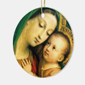 unsere Dame Keramik Ornament (Links)
