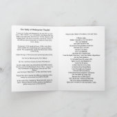 Unsere Dame Medjugorje Card Karte (Innenseite)