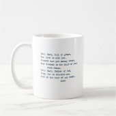 Unsere Dame Mug Kaffeetasse (Links)