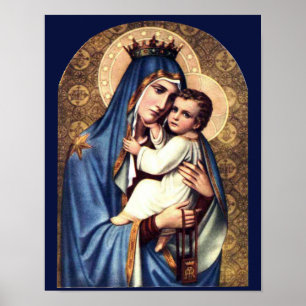 UNSERE DAME OF DAS KARMEL POSTER