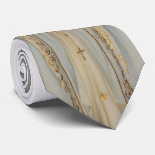 Unsere Dame Of Fatima Krawatte (Gerollt)