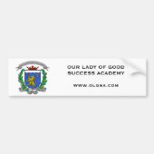 UNSERE DAME OF GOOD SUCCESS ACADEMY AUTOAUFKLEBER (Vorne)